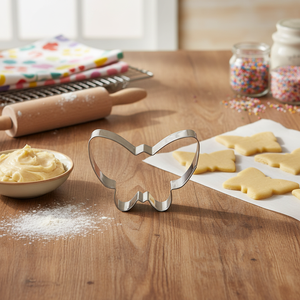 In acciaio farfalla tagliabiscotti personalizzabili forma e colore essenziale per decorare la torta-Set di stampini e stampini - Product Image 3