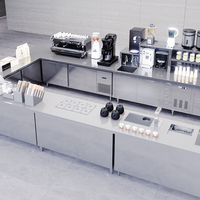 Tables de bar pliantes circulaires incurvées en acier inoxydable portables pour la personnalisation des équipements, les soirées en boîte de nuit, les cocktails et les pubs