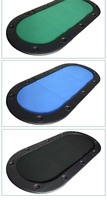 Tapis de jeu de casino à deux volets avec tissu imperméable, roulette texax, tenue em blackjack, table de poker, fournisseur de plateau de table, Offre Spéciale