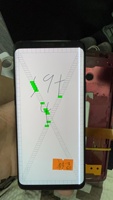 Mostrar y tocar bien, pero la pantalla está dañada para Sam S7 S8, mala práctica de reparación de pantalla con punto negro