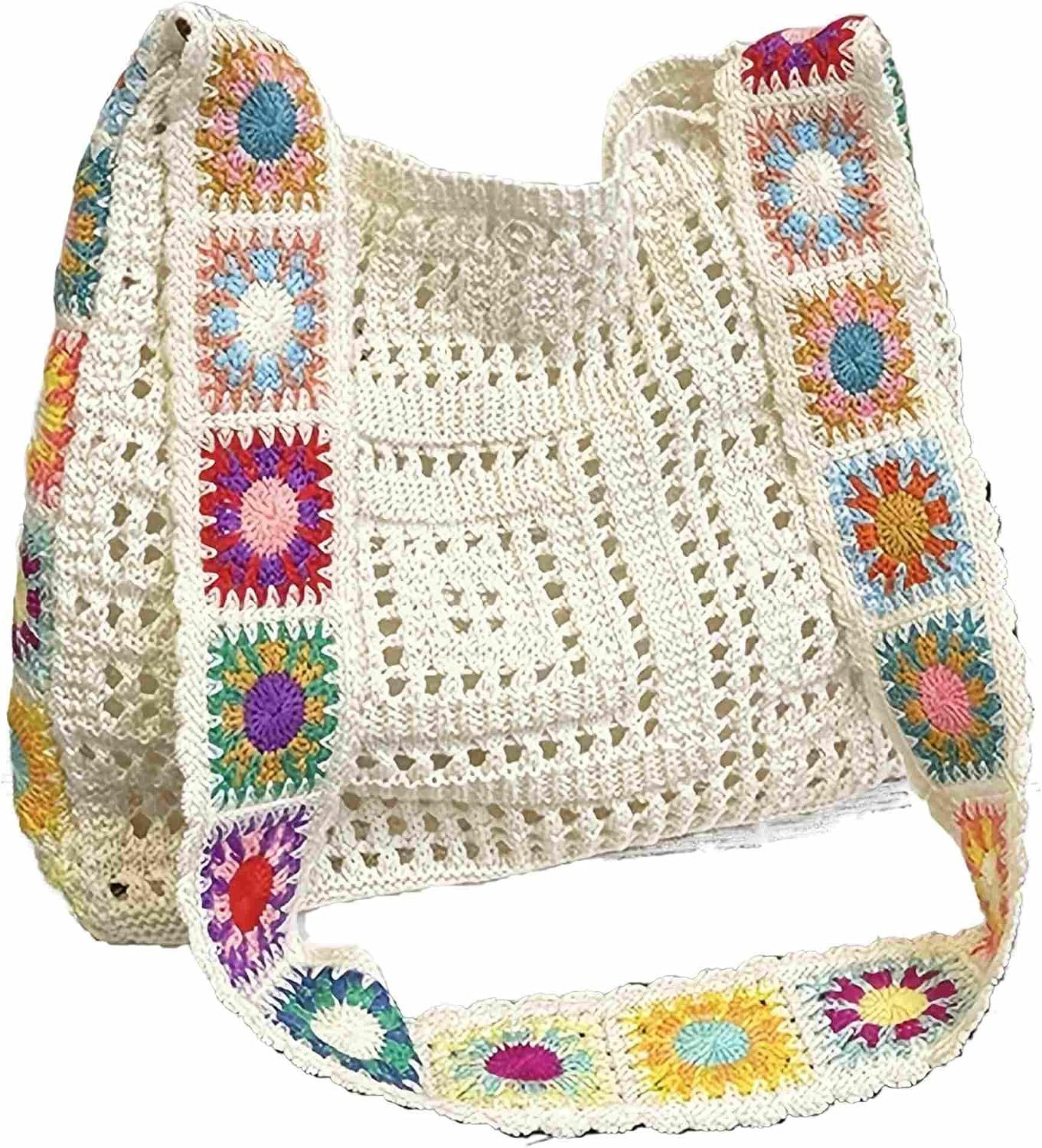 Beige con estampado floral multicolor