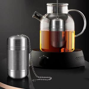 Wholesale <b>Tea</b> Strainer Stainless Steel <b>Infuser</b> Leaves Spice Seasoning Ball Teapot Fine Mesh Coffee Filter Teaware - Product Image 6