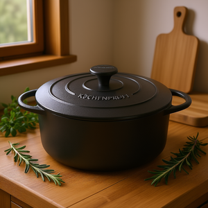 KCHENPROFI <b>Cast</b> Iron Roasting Pot 4.2 L With Lid - Product Image 3