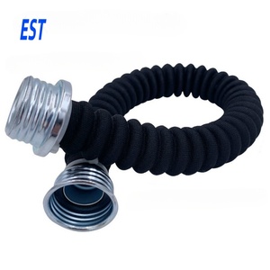 Respirator Accessories 0.5 m Rubber Bellows 50 cm Air Supply Ventilator Airway Tube Hose For Masks