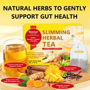 Thé Détox Naturel Marque Blanche OEM – Complément <span class=keywords><strong>Coupe</strong></span>-<span class=keywords><strong>Faim</strong></span> et Suppresseur d'Appétit – Sachet de Thé Herbal Minceur Brûle-Graisse - Product Image 2