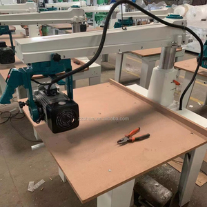 Sega Radiale Automatizzata con Tavolo Scorrevole per Lavorazione del Legno, Macchina per Taglio del Legno per Negozi di Materiali Edili - Product Image 2