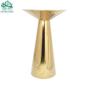 Al aire libre de acero inoxidable de oro mesa de Bar <span class=keywords><strong>para</strong></span> restaurante del Hotel y de la boda - Product Image 6