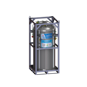 1000L kryogener Dewar-Druck behälter Stickstoff/Sauerstoff/CO2/Ar-Gasflasche Geschweißte isolierte Flaschen - Product Image 1