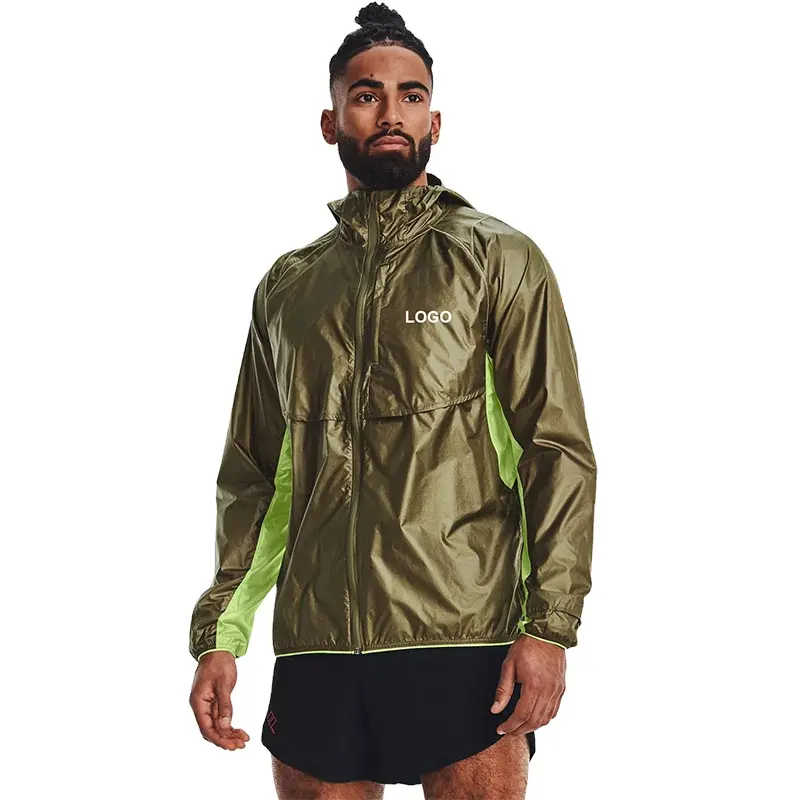 Soft Shell Custom Coat Manufacturers Outdoor Waterproof Jacket Mens Sports Running Jacket