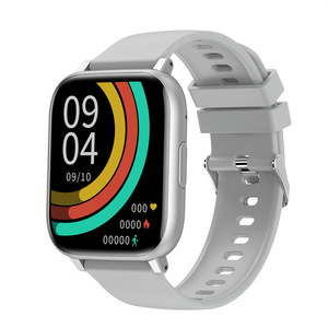 H9 <span class=keywords><strong>Plus</strong></span> <span class=keywords><strong>Smart</strong></span> Square <span class=keywords><strong>Watch</strong></span> per sport all'aria aperta con cardiofrequenzimetro in Silicone per cardiofrequenzimetro funzioni di risposta alle chiamate - Product Image 1