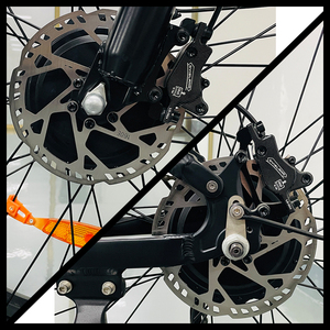 จักรยานไฟฟ้า Ridstar ขนาด 26 นิ้ว 48v 23Ah ยางใหญ่ มอเตอร์คู่ รุ่น City Hybrid พับได้ สำหรับผู้ใหญ่ Q20 มอเตอร์คู่ Q20 - Product Image 6