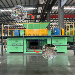 Broyeur de déchets plastiques, vêtements, palettes en bois, carton, canapés, tapis, matelas, pneus - Product Image 1