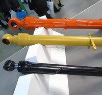 Cylindre à bras double action robuste pour excavatrice de construction, vérin hydraulique