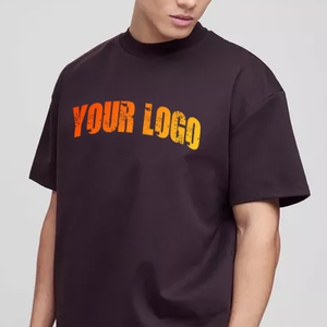 Nuevas Camisetas Estampadas de Verano para Hombre, 100% Algodón, Logotipo Personalizado, Alta Calidad, Vintage, Transpirables, Ecológicas, Corte Holgado, Venta al Por Mayor - Product Image 5