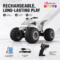 Jouets de moto télécommandés Belinda, voitures télécommandées 27 MHz, voiture télécommandée 4 canaux avec lumière, voiture télécommandée haute vitesse, cadeaux pour enfants