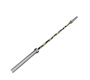 Higher Hardness 45 Steel Camouflage Ceramic Barbell <strong>Bar</strong> for Leisure and Fitness - Product Image 2