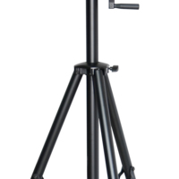 Soporte de Altavoz Resistente con Manivela de Acero SPS009N de Accuracy Pro Audio