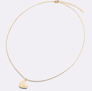 สร้อยคอแฟชั่นสแตนเลสสตีลรูปหัวใจสลักชื่อ ชุบทอง 18k PVD <span class=keywords><strong>พร้อม</strong></span>จี้รูปทรงเรขาคณิตสลักชื่อ โลโก้ หรือข้อความ - Product Image 2