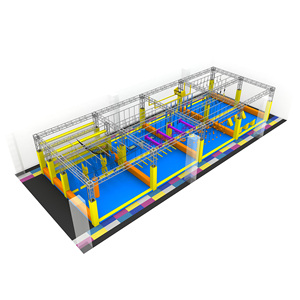 Tùy biến Modular NINJA CHIẾN BINH khóa học trở ngại cho phòng tập thể dục và Đào tạo trường học - Product Image 3