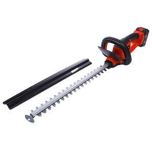<span class=keywords><strong>Taille</strong></span>-<span class=keywords><strong>haie</strong></span> électrique sans fil portatif de qualité industrielle, double ciseaux, lame de 605 mm, batterie lithium-ion, garantie de 3 ans - Product Image 1