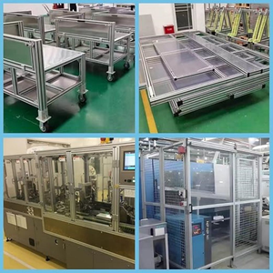 Perfil de Aluminio de Alta Calidad para Fábrica Industrial, Línea de Ensamblaje Industrial, Perfil de Aluminio 4040 4048 40120 Ranura en T Ranura en V - Product Image 6