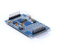 ADS1256 24 Bit 8 Channel ADC AD Module Kartu Akuisisi Data ADC Presisi Tinggi