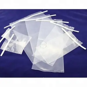 Laboratory microbial detection sterile sample bag with white labeling