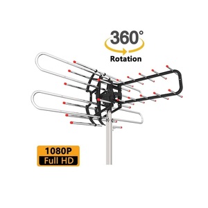 Antenne TV numérique extérieure HDTV, antenne longue portée, antenne rotative à 360 degrés, antenne TV pour camping-car - Product Image 1