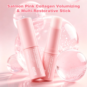 Barra de Colágeno Rosa Salmón 48HR de Marca Privada OEM, 10g, Voluminizadora y Multirrestauradora, para Esencia Hidratante Antiarrugas - Product Image 2