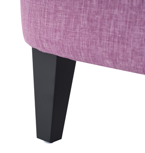 Modern Upholstered Lounge Chair with Nailhead Trim Solid Wood Legs Adjustable Height <b>Waterproof</b> & Eco-Friendly Wing <b>Back</b> Design - Product Image 3