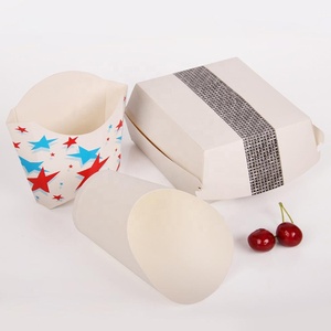 Bán Hot Dùng Một Lần Gà <span class=keywords><strong>Burger</strong></span> Hộp Kraft Biểu Tượng Tùy Chỉnh In Takeaway Bao Bì Giấy Hộp Bánh Hamburger - Product Image 3