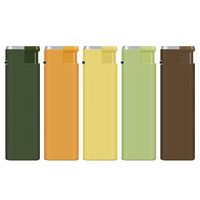 Briquet torche en métal avec logo personnalisé, rechargeable au butane, impression laser, vente en gros pour usage promotionnel