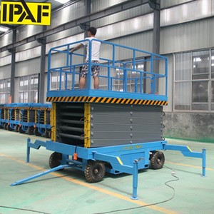 1350SJ Plataforma elevadora Worklift SafeStep Plataforma elevadora aérea Plataforma elevadora de tijera eléctrica - Product Image 4