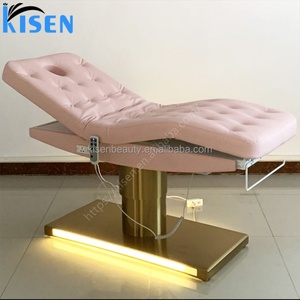 Table de massage électrique pour salon de beauté Kisen Salon Furniture, moderne, pour soins du visage, spa médical, 4 moteurs. - Product Image 2