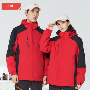 Unisex <strong>Waterproof</strong> Softshell <strong>Jacket</strong> <strong>for</strong> <strong>Men</strong> and Women Stand Collar <strong>for</strong> Winter Hunting <strong>Cycling</strong> Hiking Rain Gear - Product Image 6