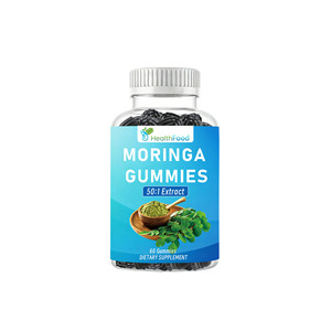 Gummies de Moringa de Qualité Supérieure avec Boost de Sodium pour le Système Immunitaire, Saveur Pomme Rouge et Orange - Product Image 1