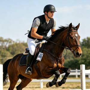 Gilet Airbag Equestre Affidabile e Protettivo <span class=keywords><strong>per</strong></span> <span class=keywords><strong>Adulti</strong></span> - Giacca da <span class=keywords><strong>Equitazione</strong></span> - Product Image 1