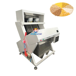 Machine de tri de couleur et de taille de grains à haute capacité de production, trieuse de couleur de grains, trieuse de couleur de haricots - Product Image 1