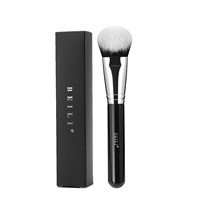 Nouveau pinceau spécial vegan sans cruauté cheveux synthétiques denses pinceau fond de teint liquide précis petit pinceau correcteur marque privée
