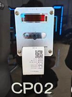 Dispensador eficiente de billetes de código QR para juegos que funcionan con monedas, salida de redención roja, Material plástico, opciones de idioma español japonés