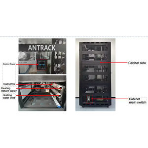 Producto Popular ANTRACK V1, Gabinete de Refrigeración Líquida de 24kW, Sistema de Refrigeración por Agua con Ventiladores, Equipo Hidráulico - Product Image 2