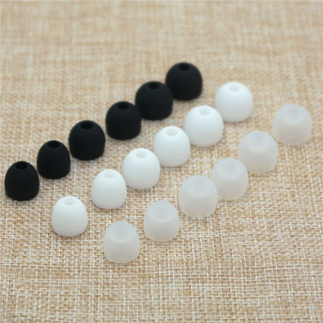Replacement 6.0mm Inner DIA Silicone Ear Tips Protector Kits Earplugs SML 3 Different Size Silicon Ear Buds