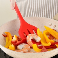 Tournevis de cuisine à fente en silicone de qualité alimentaire pour ustensiles de cuisine antiadhésifs résistant au lave-vaisselle et à la chaleur (-40 230)