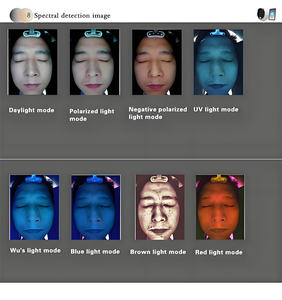 Ai da mặt phân tích công cụ 3D HD thiết bị Thiết lập chuyên nghiệp Beauty Salon thiết bị chăm sóc da mặt Máy Quét Da Máy phân tích - Product Image 3