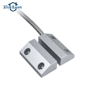 ग्रे एल्यूमीनियम आवास कोई/नेकां/कॉम के लिए चुंबकीय संपर्क स्विच धातु दरवाजा खिड़की अलार्म - Product Image 6