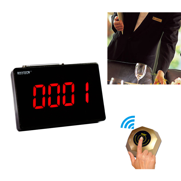 table service call button