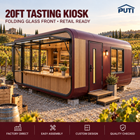 Maison préfabriquée intelligente pour les fêtes de Noël, type cabane en forme de pomme, avec cuisine, salle de bain et installation rapide, design modulaire