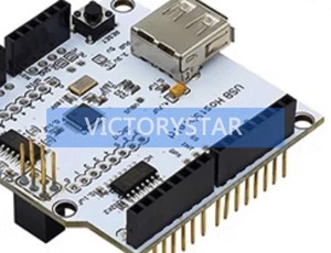 USB Host Shield compatible with Google ADK UNO MEGA MAX3421 development board module blueChoose short welding according to your - Product Image 2