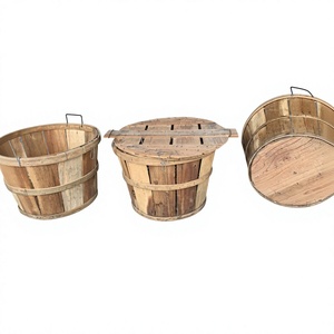 Panier en bois d'acacia vietnamien, vente en gros, pour capturer les crabes, avec couvercles de haute qualité, grand espace, prêt à l'exportation - Product Image 1