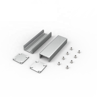 Boîtier en aluminium estampage de métal personnalisé Boîtier d'instruments électroniques Boîtier de circuit imprimé Boîte de jonction